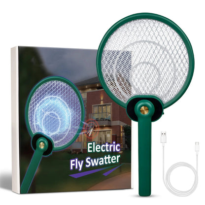 Foldable Electric Fly Swatter for Indoor and Outdoor