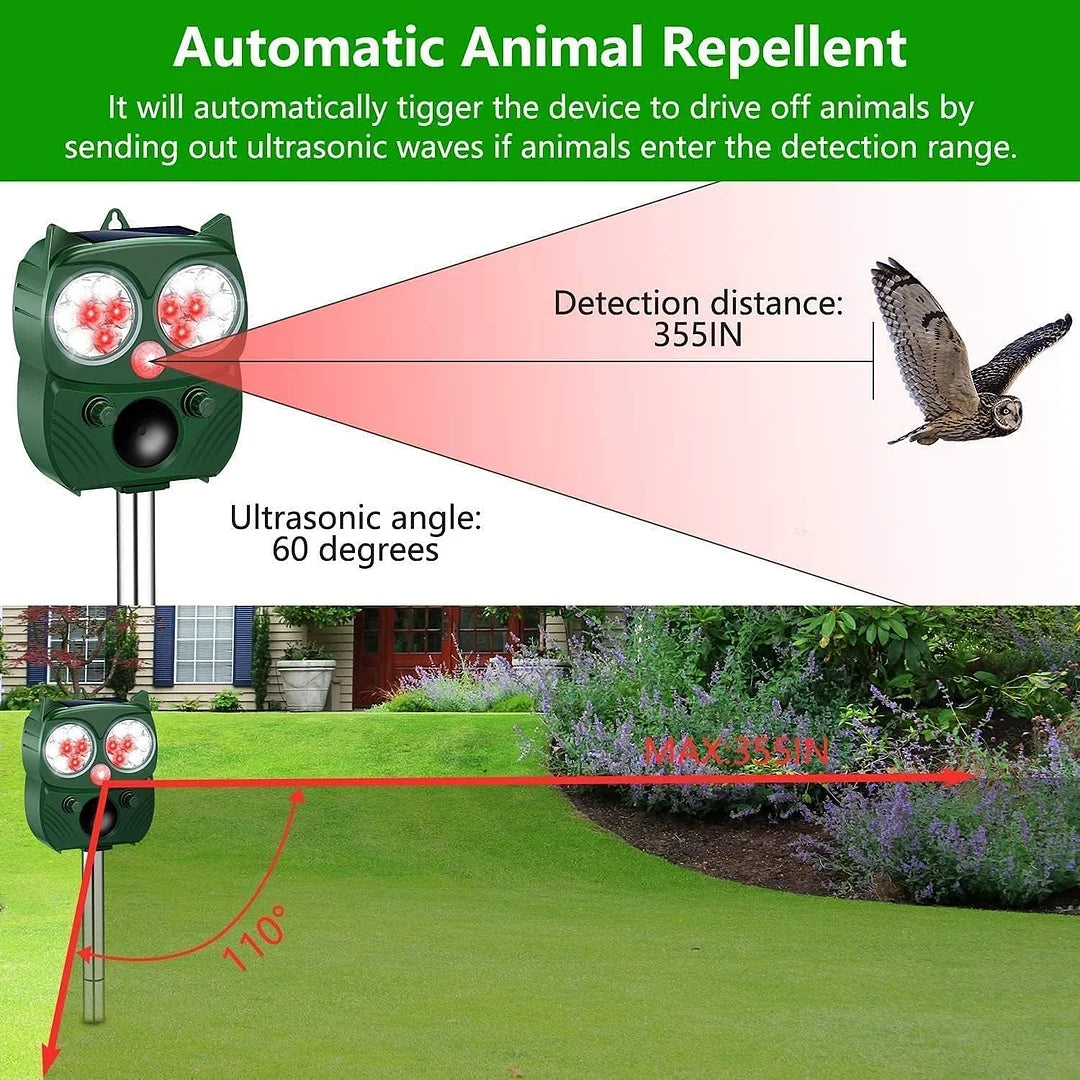 Smart Ultrasonic Animal Repeller