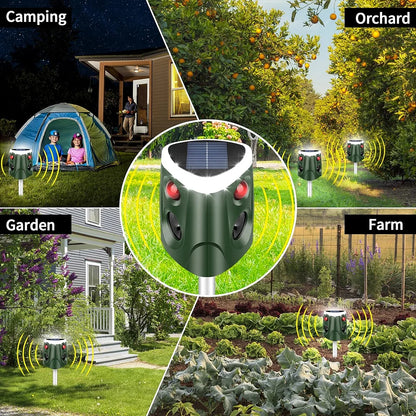 Eco-Friendly and Efficient Animal Deterrent